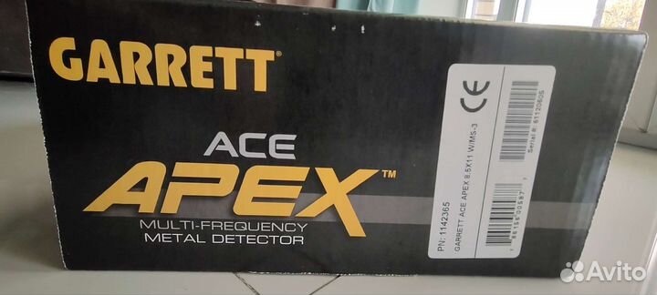 Новый металлоискатель Garrett ace apex