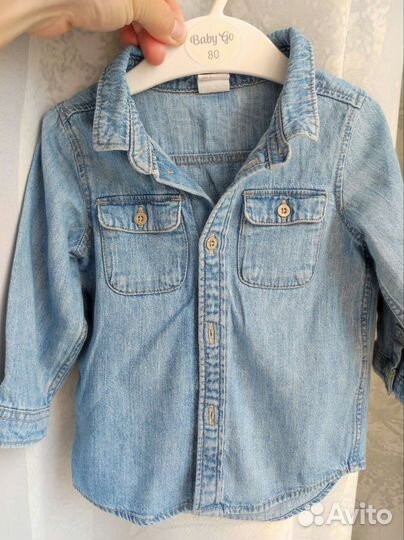 Джинсовая куртка для мальчика 74 размер