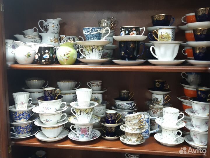 Чайные, кофейные пары СССР и другое