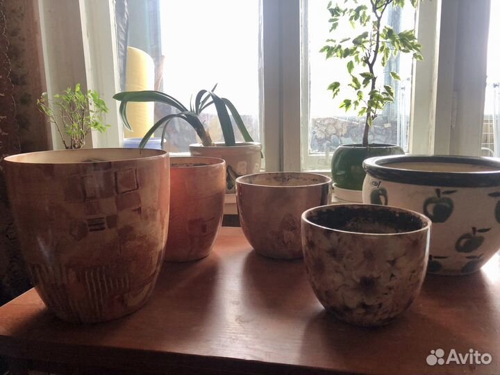 Керамические горшки