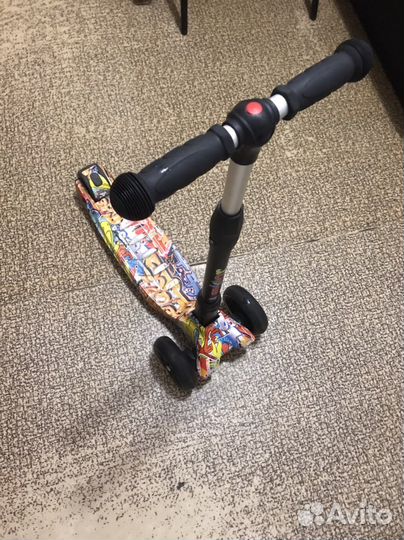 Самокат детский трехколесный