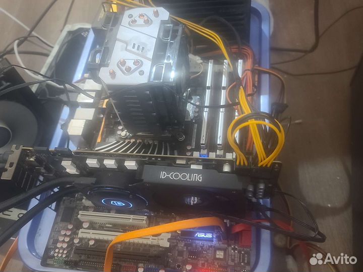 Комплект мать,проц, память, xeon5690 все топ