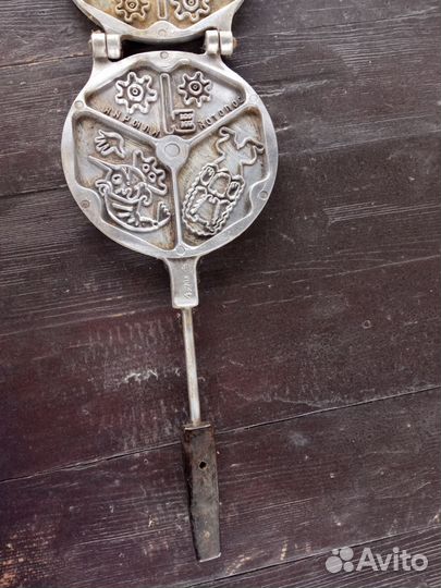 Вафельница СССР для плиты