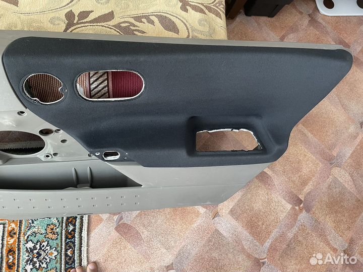 Обшивка дверей renault megane 2