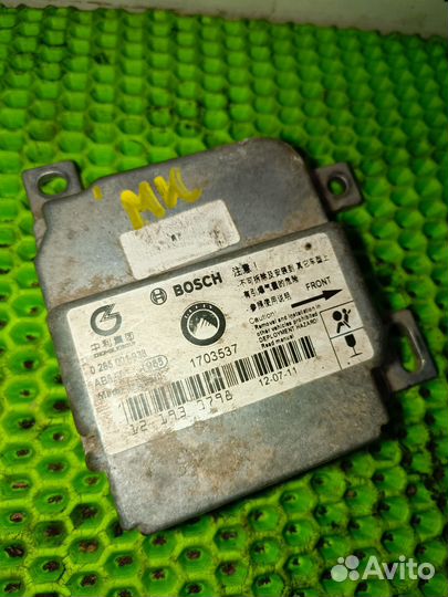 Блок SRS Geely mk не сработанные