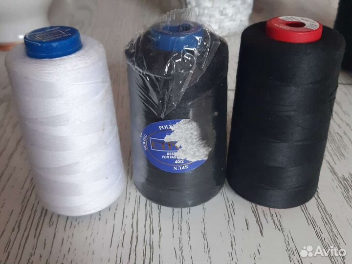 Нитки капроновые, полиэстер