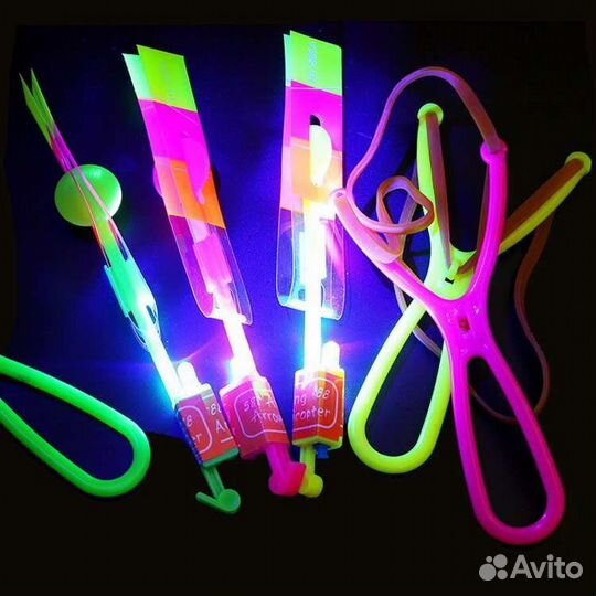 Светящийся вертолётик бумеранг