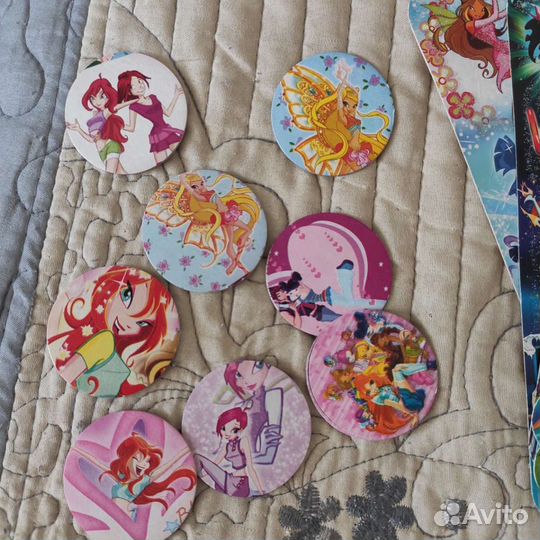 Значки и закладки от Винкс