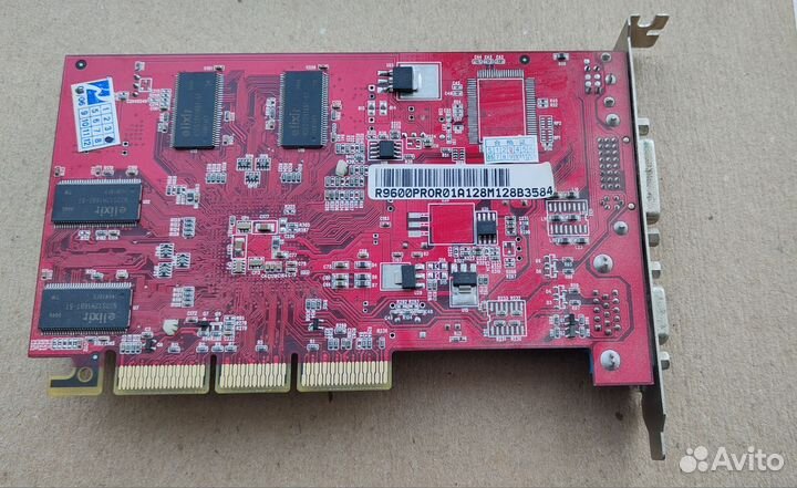 Видеокарта ATI 9600pro