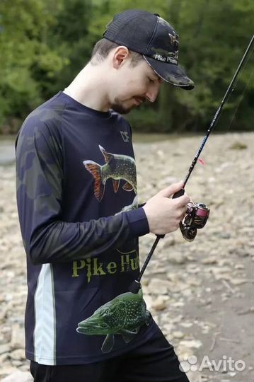 Джерси Crazy Fish Pike Hunter black