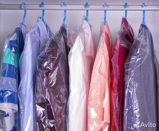 Чехлы 100шт. для хранения одежды