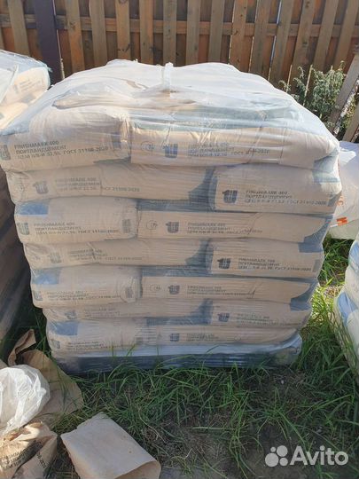 Цемент м400 в мешках