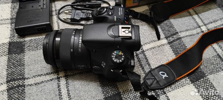 Sony alpha slt a58 18-55 и 55-200