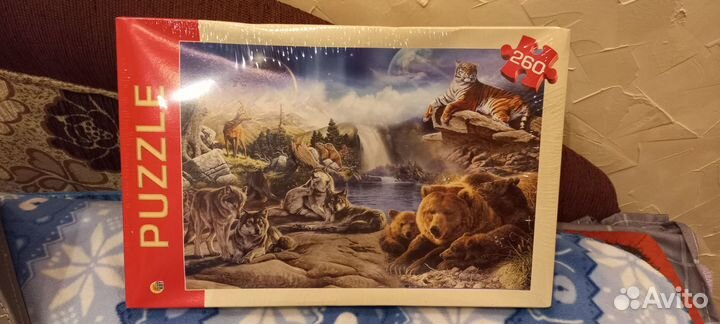 Паззлы на 260 частиц для детей