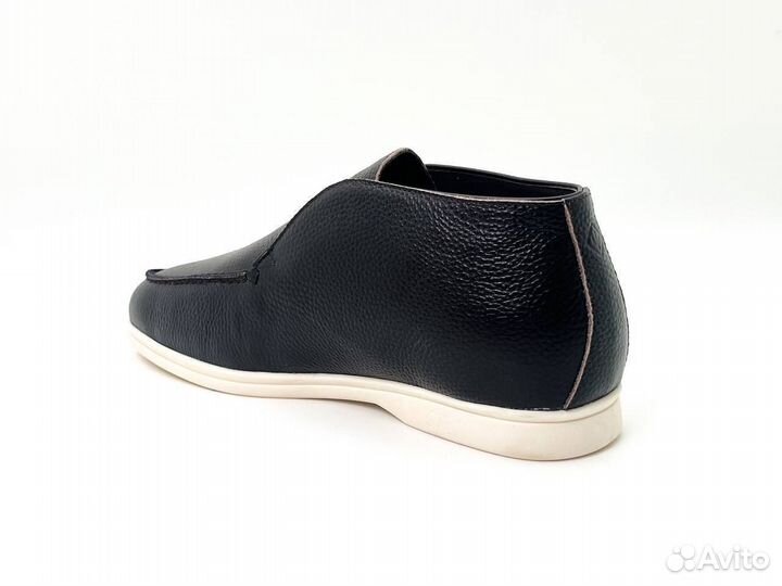 Лоферы Loro Piana с мехом