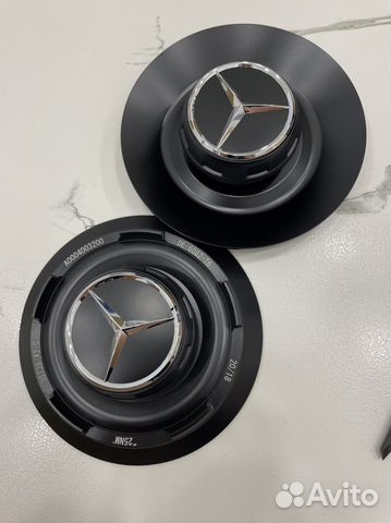 Колпак Mercedes AMG a0004003200 черный 164 мм