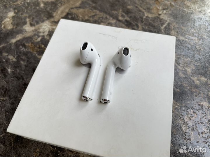 Беспроводные наушники apple airpods 2