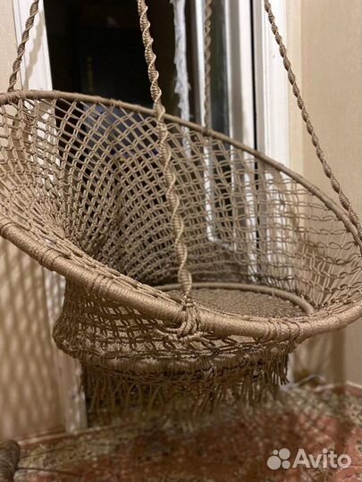 Садовые качели подвесные