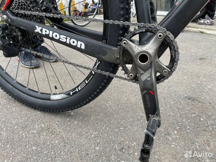 Велосипед бу взрослый карбоновый, колеса 29