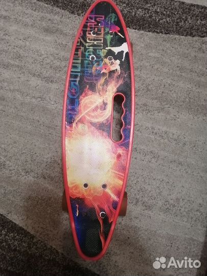Скейтборд пластиковый для детей и взрослых