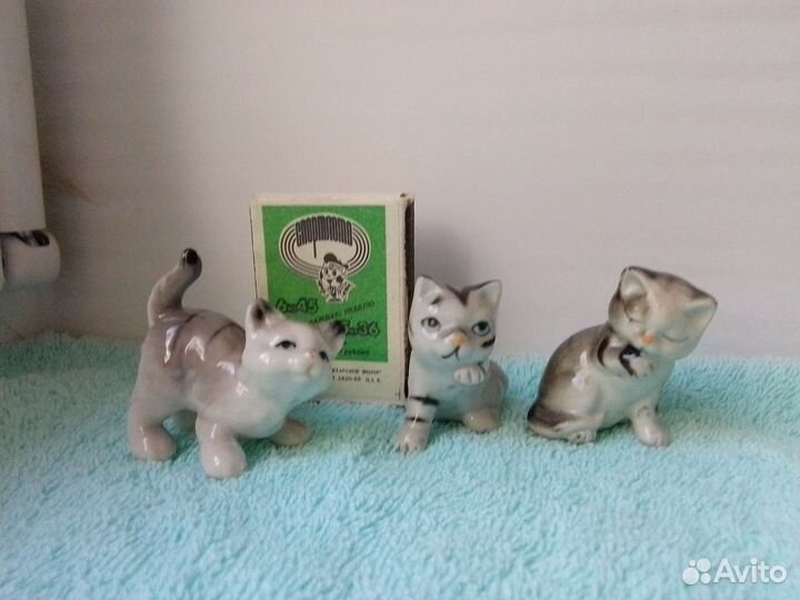 Фарфоровые статуэтки СССР, 5 штук