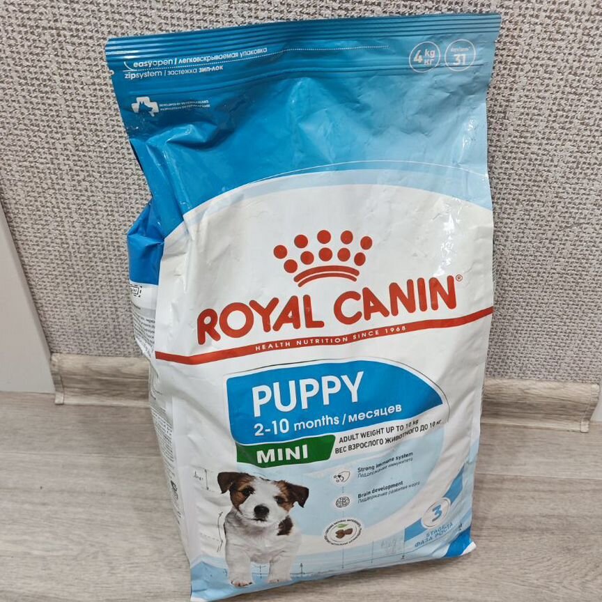 Корм для собак royal canin mini 4 кг