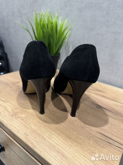 Туфли натуральная замша 34 размер