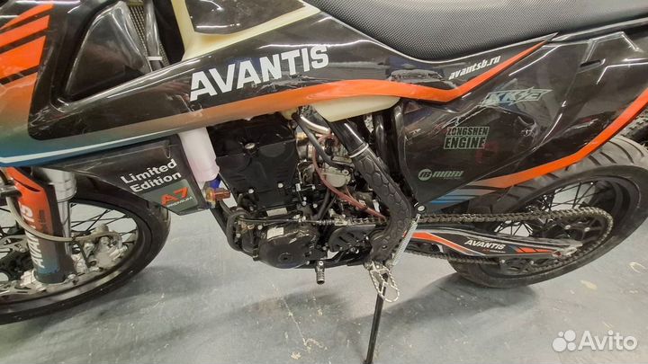 Мотоцикл Avantis A7 NEW Motard dohc (NC250/177MM) KKE (2023) птс с пробегом