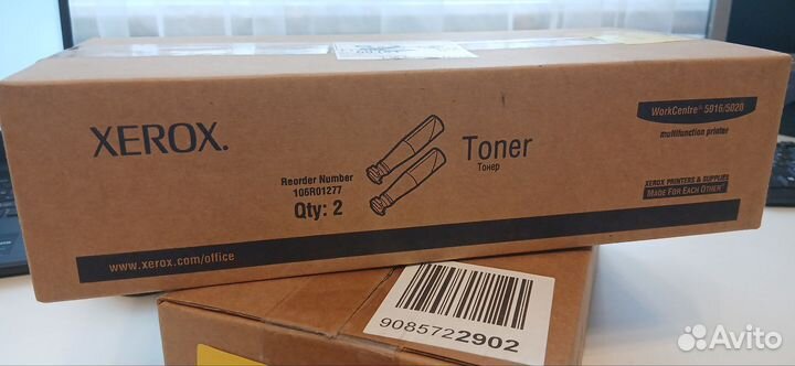 Тонер-картридж Xerox 106R01277 новый оригинал