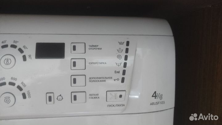 Стиральная машина hotpoint ariston arusf 105