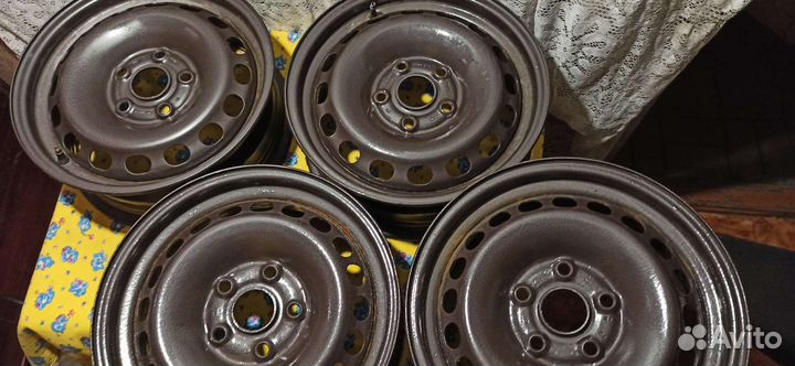 Штампованные диски r15 5х114.3