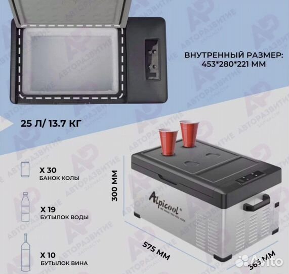 Автомобильный холодильник