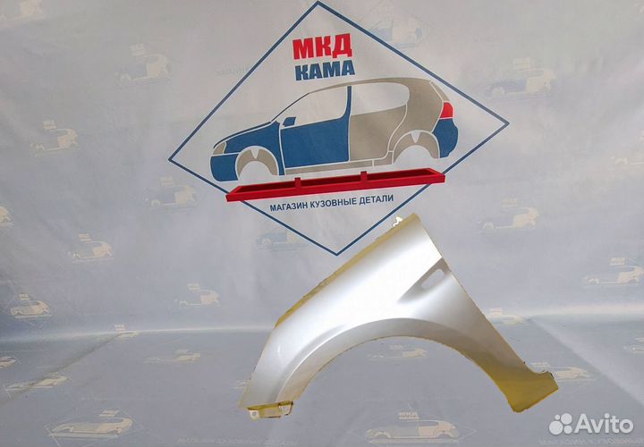 Крыло переднее правое/левое Hyundai Solaris 1