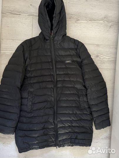 Пуховик мужской armani exchange