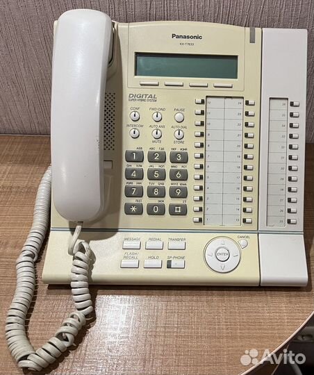 Системный телефон Panasonic KX-T7633RU
