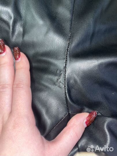 Кожаные брюки