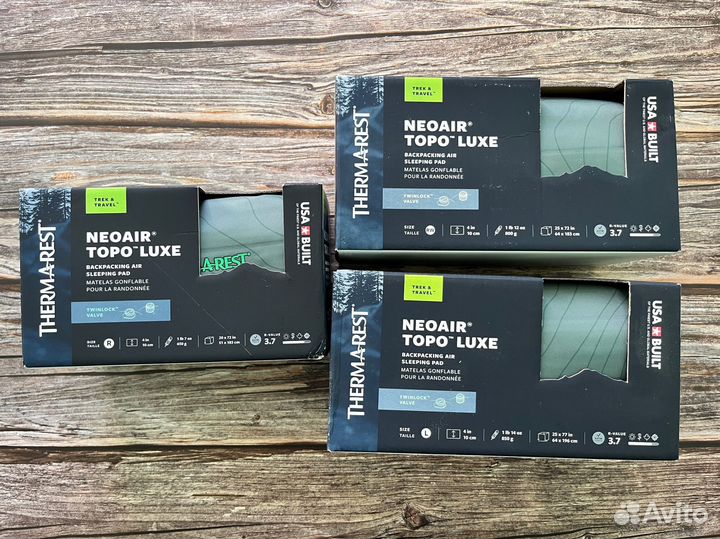 Коврик надувной Therm-a-Rest Neoair Topo Luxe