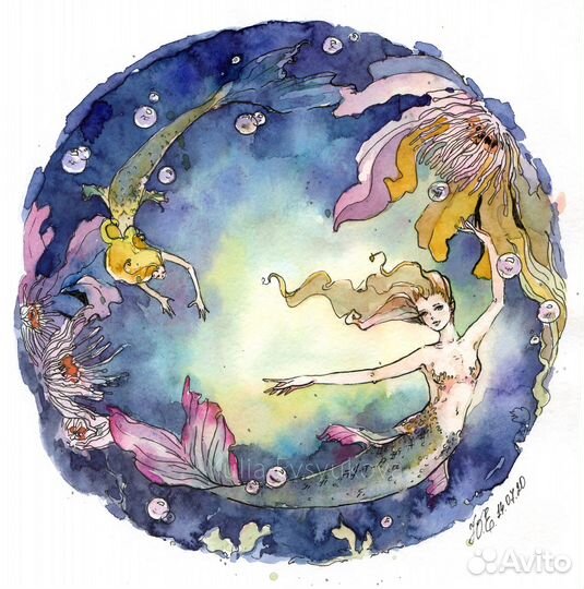 Русалки Рисую сказочных существ на заказ