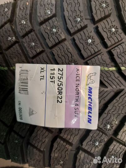 Michelin X-Ice North 4 SUV 275/50 R22 115T