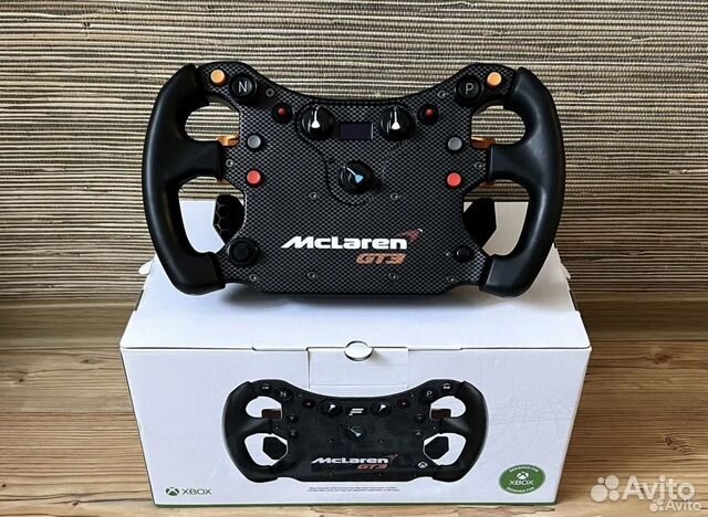 Руль Fanatec CSL Elite McLaren GT3 купить в Москве | Электроника | Авито
