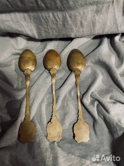 Чайная ложка СССР эмаль