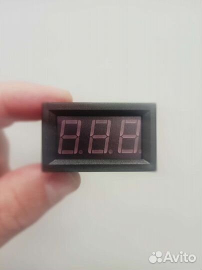 Цифровой вольтметр 4.5V - 40V, новые