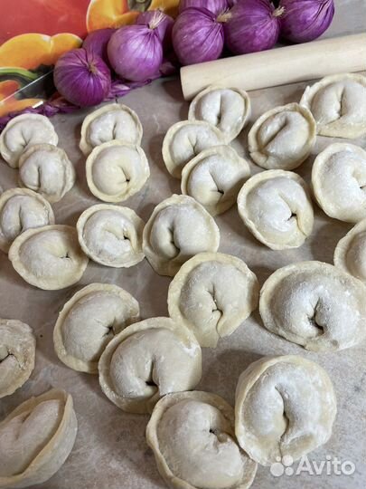 Домашние пельмени и вареники