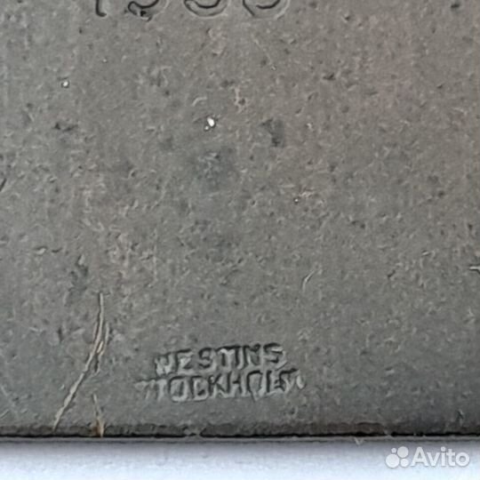 Старинный значок Klubb Mästerskap