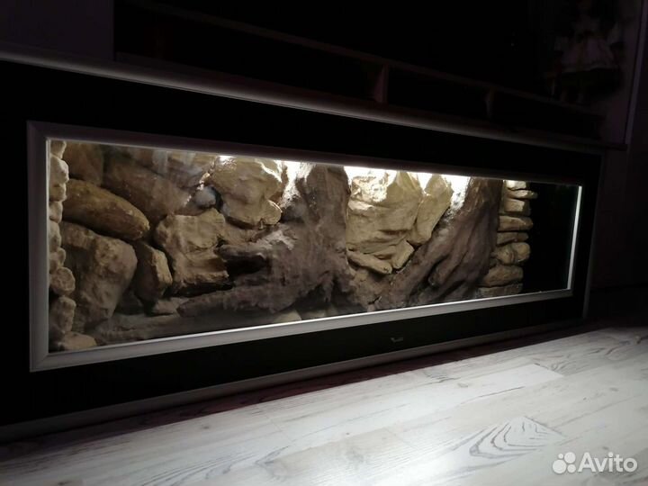 3D фон в аквариум