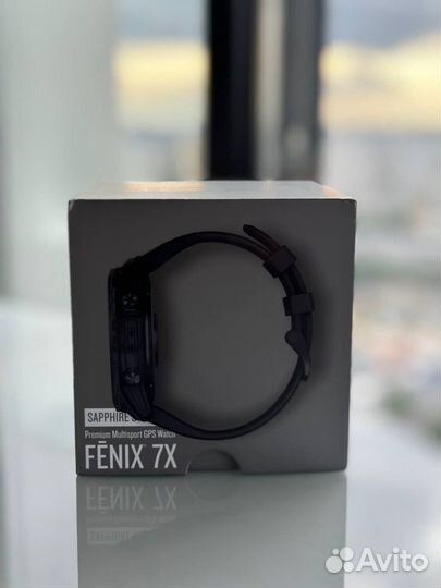 Часы Garmin Fenix 7X Sapphire Solar