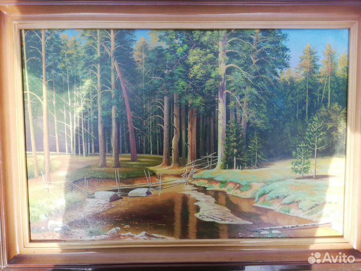 Картина маслом на холсте пейзаж