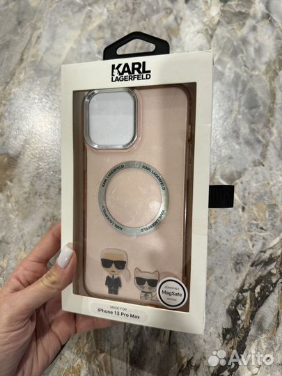 Чехол на iPhone 13 pro max karl lagerfeld