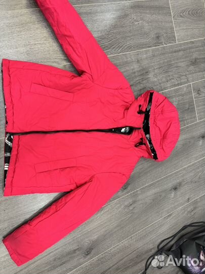 Куртка для девочки весна двухстороняя