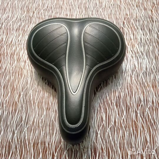 Седло для велосипеда кожаное